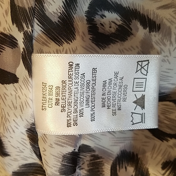 Like New Kut from the Kloth Faux Leather Motorcycle Jacket (Vegan) in Ho… - Picture 10 of 11